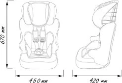 Nania RACER ECO - Meegroei Autostoel Groep 1/2/3 - Van 9 Tot 36 Kg - Zwart Autostoeltje 14 Nania RACER ECO - Meegroei Autostoel Groep 1/2/3 - Van 9 Tot 36 Kg - Zwart Autostoeltje -Baby Comfort Outlet Winkel 1200x820