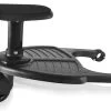 Merkloos Happyment® Universeel Meerijdplankje - Met Zitting - Voor Kinderwagen - Buggyboard - Zwart