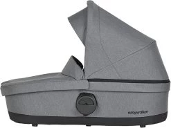 Easywalker Harvey 3 / Harvey³ Voordeelset Bestaande Uit Kinderwagen, Reiswieg, Voetenzak, Regenhoes Voor Zitting En Reiswieg, Hoes Voor De Reiswiegmatras - Kleur Fossil Grey -Baby Comfort Outlet Winkel 1200x898 5