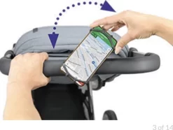 Dooky Telefoonhouder Smartphone Telefoon Houder 360* Rotatie Universeel Kinderwagen Fiets Zwart -Baby Comfort Outlet Winkel 1200x906 2