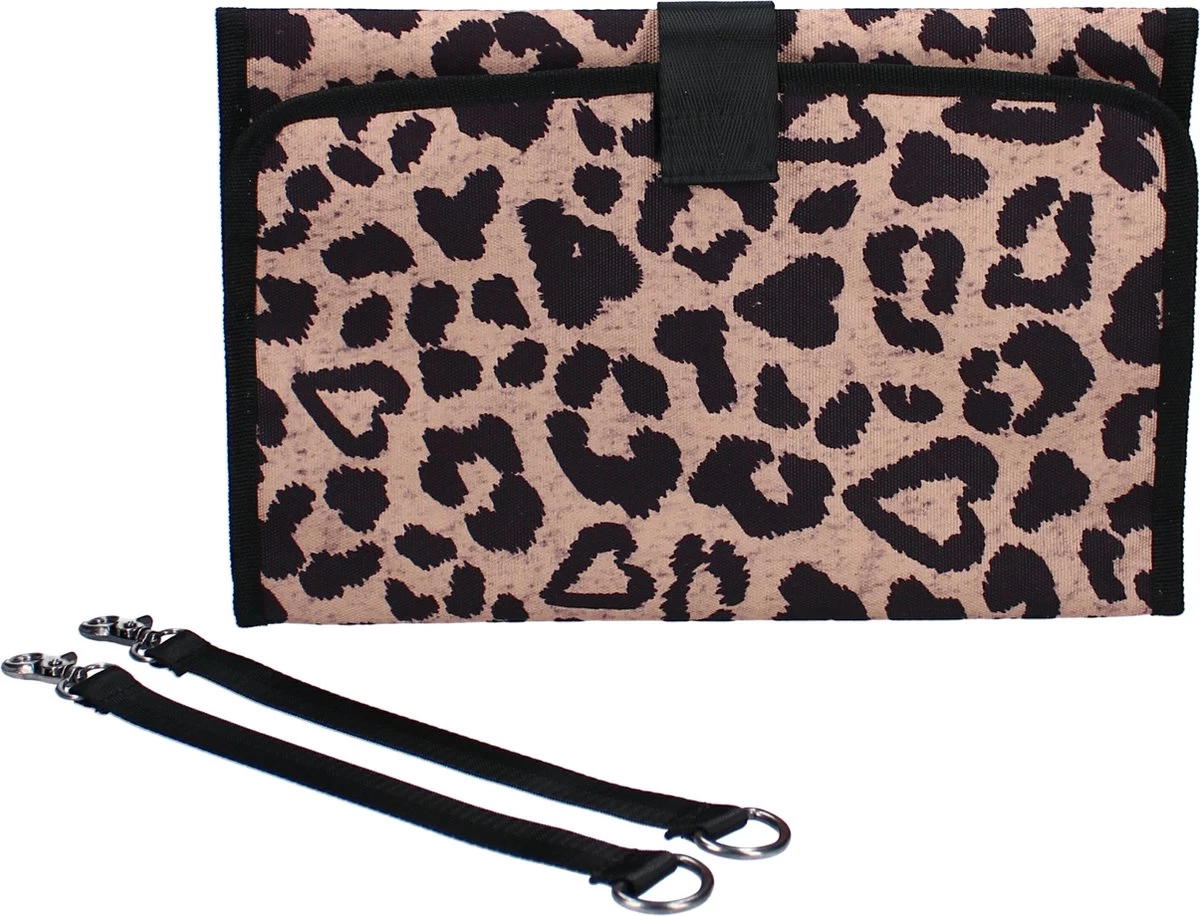 Kidzroom Gorgeous Luiertas - Bruin - Ophanglussen Kinderwagen - Verschoonmatje - Verstelbare Schouderband 4 Kidzroom Gorgeous Luiertas - Bruin - Ophanglussen Kinderwagen - Verschoonmatje - Verstelbare Schouderband - Afbeelding 4