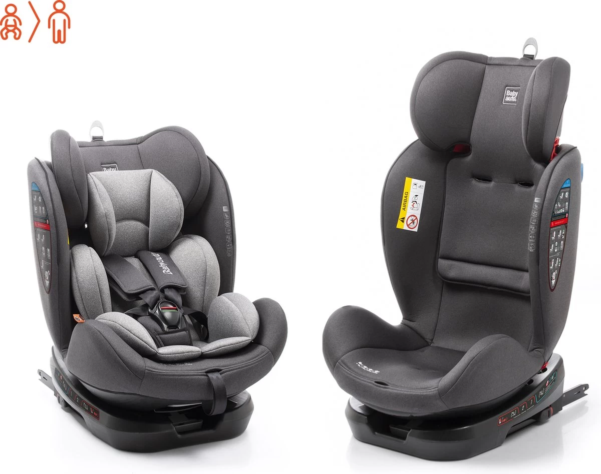 Babyauto Biro D FIX Black/grey Group 0+ 1 2 3 - 0-36 Kg - Isofix 18 Babyauto Biro D FIX Black/grey Group 0+ 1 2 3 - 0-36 Kg - Isofix - Afbeelding 18