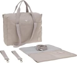 Lässig Green Label Luiertas Cotton Essential Taupe -Baby Comfort Outlet Winkel 1200x987