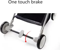 WOOSH New Buggy - Antraciet - One Hand Folding - 3 Slaapstanden - Wandelwagen Tot 25 Kg - Gratis Extra's -Baby Comfort Outlet Winkel 1200x990