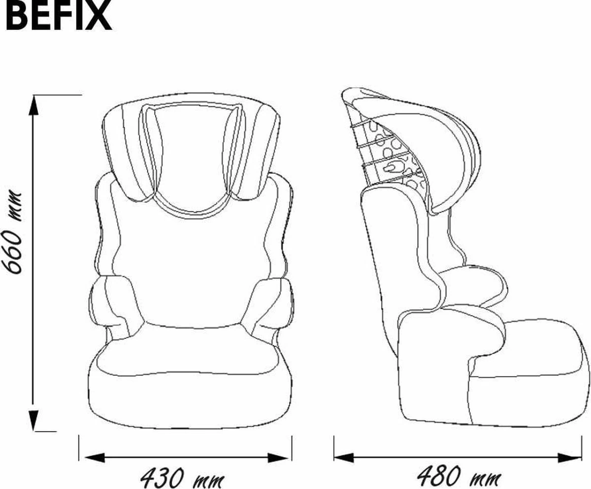 Disney - Autostoel BEFIX FIRST - Groep 2 En 3 - Van 15 Tot 36 Kg - ANWB "Goed Getest" - MINNIE MOUSE 5 Disney - Autostoel BEFIX FIRST - Groep 2 En 3 - Van 15 Tot 36 Kg - ANWB "Goed Getest" - MINNIE MOUSE - Afbeelding 5