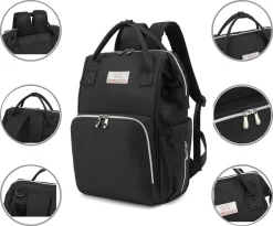 Massi Miliano Luiertas Unisex Zwart (M-22003-6) 7 Massi Miliano Luiertas Unisex Zwart (M-22003-6) -Baby Comfort Outlet Winkel 1200x994 1