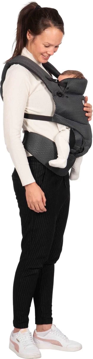 Dooky Ergonomische Draagzak Urban Comfort Grey Sapphire 7 Dooky Ergonomische Draagzak Urban Comfort Grey Sapphire - Afbeelding 7