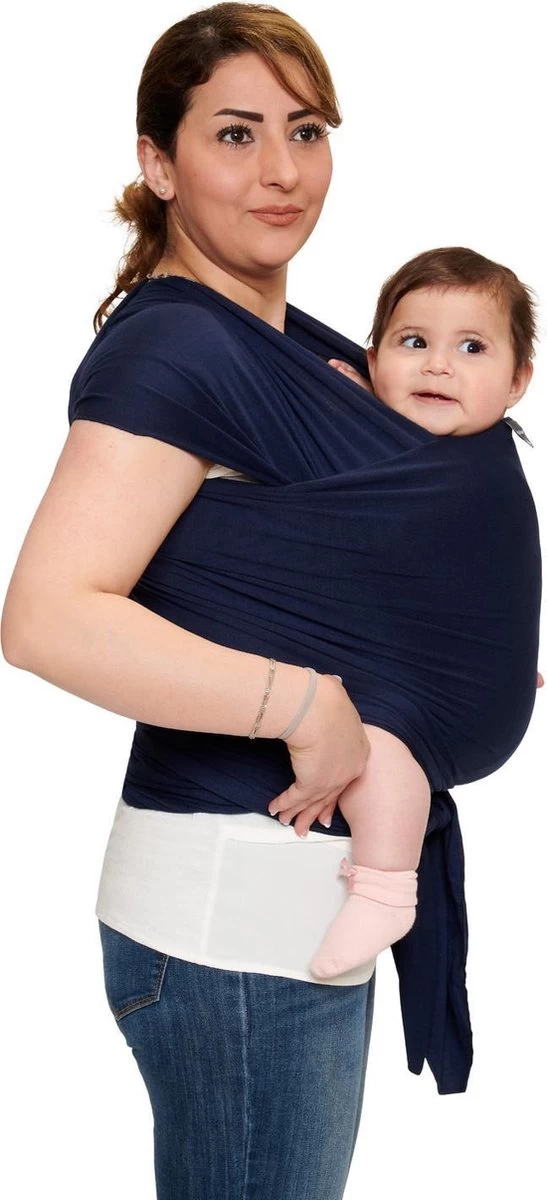 Baby Garden Draagdoek Donkerblauw - Ergonomisch - Original - Gratis Slabbetje 6 Baby Garden Draagdoek Donkerblauw - Ergonomisch - Original - Gratis Slabbetje - Afbeelding 6