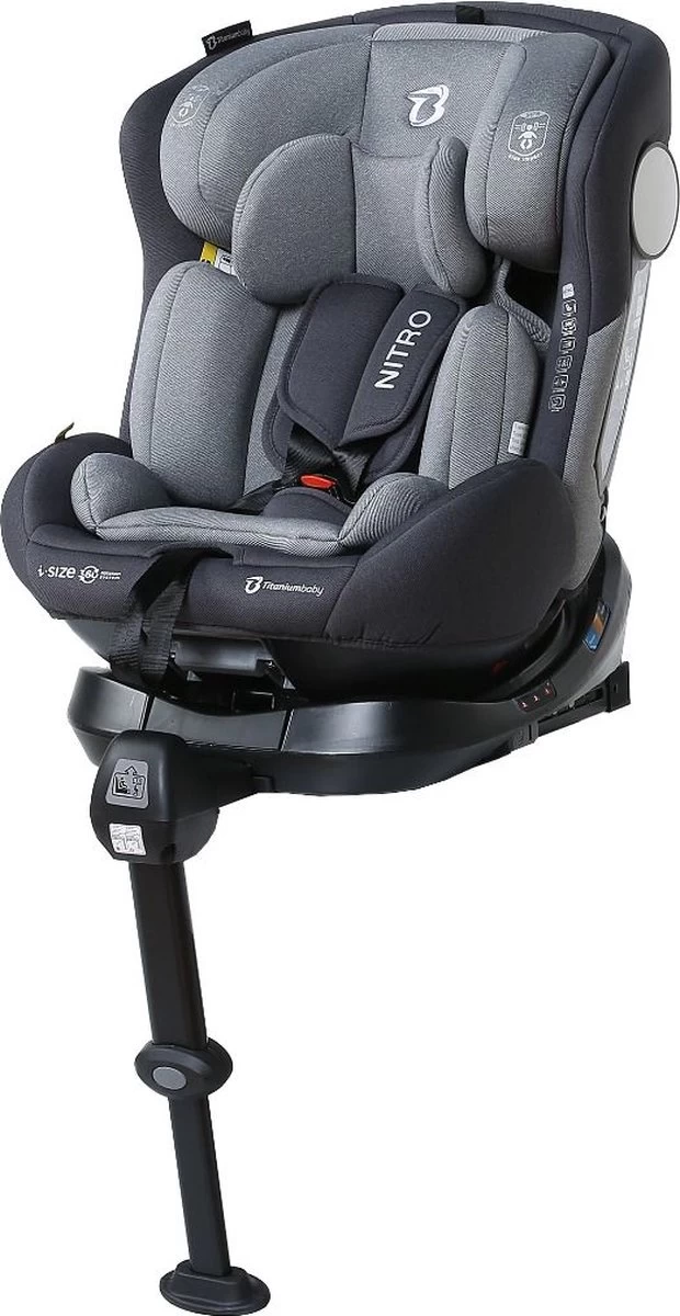 Autostoel Titanium Baby Nitro I-Size 360° 0-1-2-3 Isofix Rotation Grey 10 Autostoel Titanium Baby Nitro I-Size 360° 0-1-2-3 Isofix Rotation Grey - Afbeelding 10