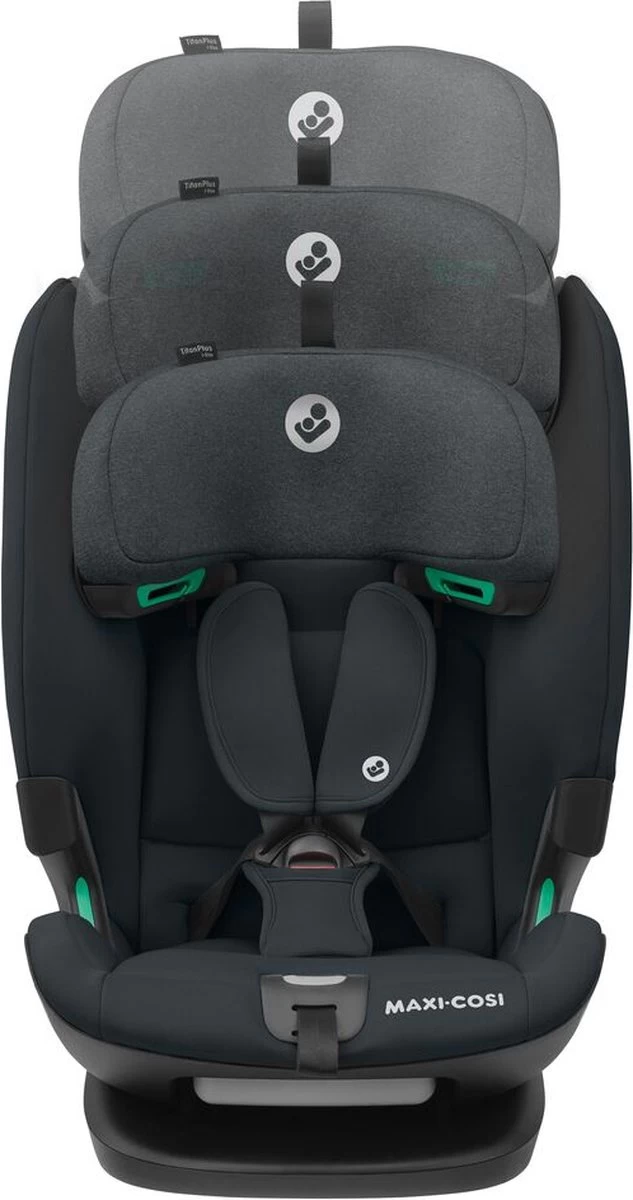 Maxi-Cosi Titan Plus I-Size Autostoeltje - Authentic Graphite - Vanaf Ca. 15 Maanden Tot 12 Jaar 7 Maxi-Cosi Titan Plus I-Size Autostoeltje - Authentic Graphite - Vanaf Ca. 15 Maanden Tot 12 Jaar - Afbeelding 7