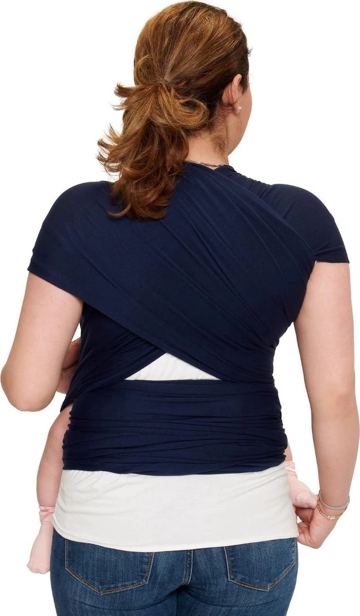 Baby Garden Draagdoek Donkerblauw - Ergonomisch - Original - Gratis Slabbetje 3 Baby Garden Draagdoek Donkerblauw - Ergonomisch - Original - Gratis Slabbetje - Afbeelding 3