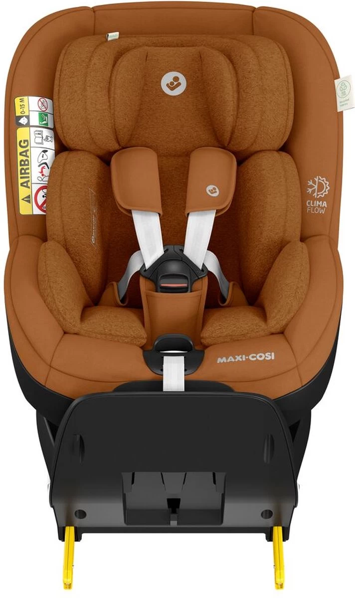 Maxi-Cosi Mica Pro Eco I-Size Autostoeltje - 360° Draaibaar - Gerecyclede Stoffen - Authentic Cognac - Vanaf De Geboorte Tot Ca. 4 Jaar 7 Maxi-Cosi Mica Pro Eco I-Size Autostoeltje - 360° Draaibaar - Gerecyclede Stoffen - Authentic Cognac - Vanaf De Geboorte Tot Ca. 4 Jaar - Afbeelding 7