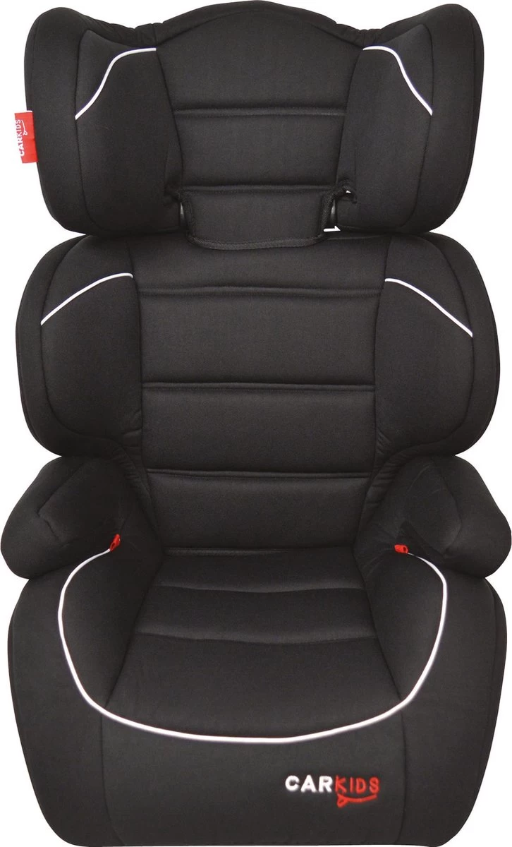 Carkids Verstelbaar Kinderautostoeltje Zwart En Wit | Kinderautostoel Groep 2-3 | Kinderen Van 3,5-12 Jaar | 15-36 Kg 1 Carkids Verstelbaar Kinderautostoeltje Zwart En Wit | Kinderautostoel Groep 2-3 | Kinderen Van 3,5-12 Jaar | 15-36 Kg
