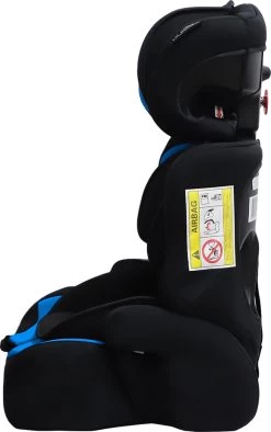 Cabino Autostoel Groep 1/2/3 (9-36kg) - Zwart-Blauw -Baby Comfort Outlet Winkel 752x1200