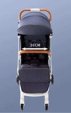 WOOSH New Buggy - Antraciet - One Hand Folding - 3 Slaapstanden - Wandelwagen Tot 25 Kg - Gratis Extra's -Baby Comfort Outlet Winkel 754x1200 2