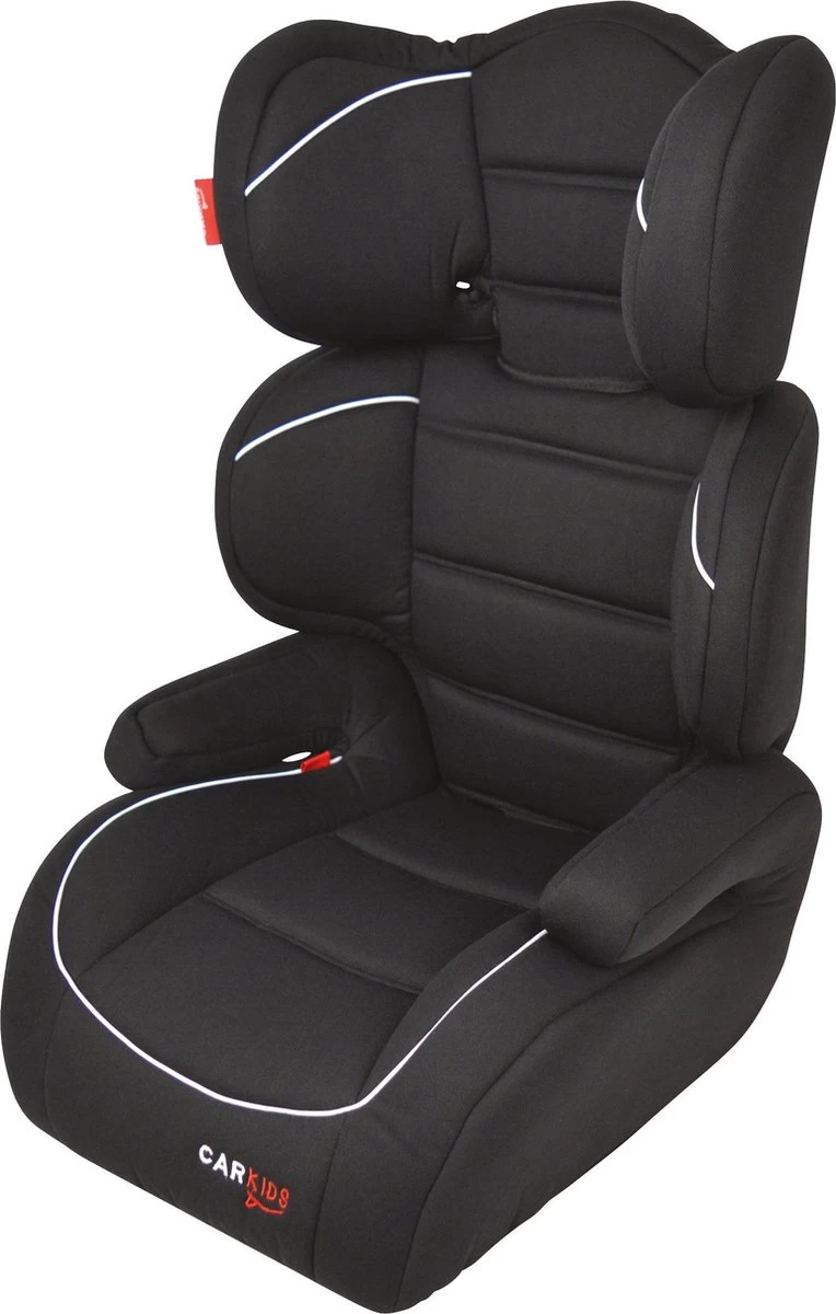 Carkids Verstelbaar Kinderautostoeltje Zwart En Wit | Kinderautostoel Groep 2-3 | Kinderen Van 3,5-12 Jaar | 15-36 Kg 2 Carkids Verstelbaar Kinderautostoeltje Zwart En Wit | Kinderautostoel Groep 2-3 | Kinderen Van 3,5-12 Jaar | 15-36 Kg - Afbeelding 2