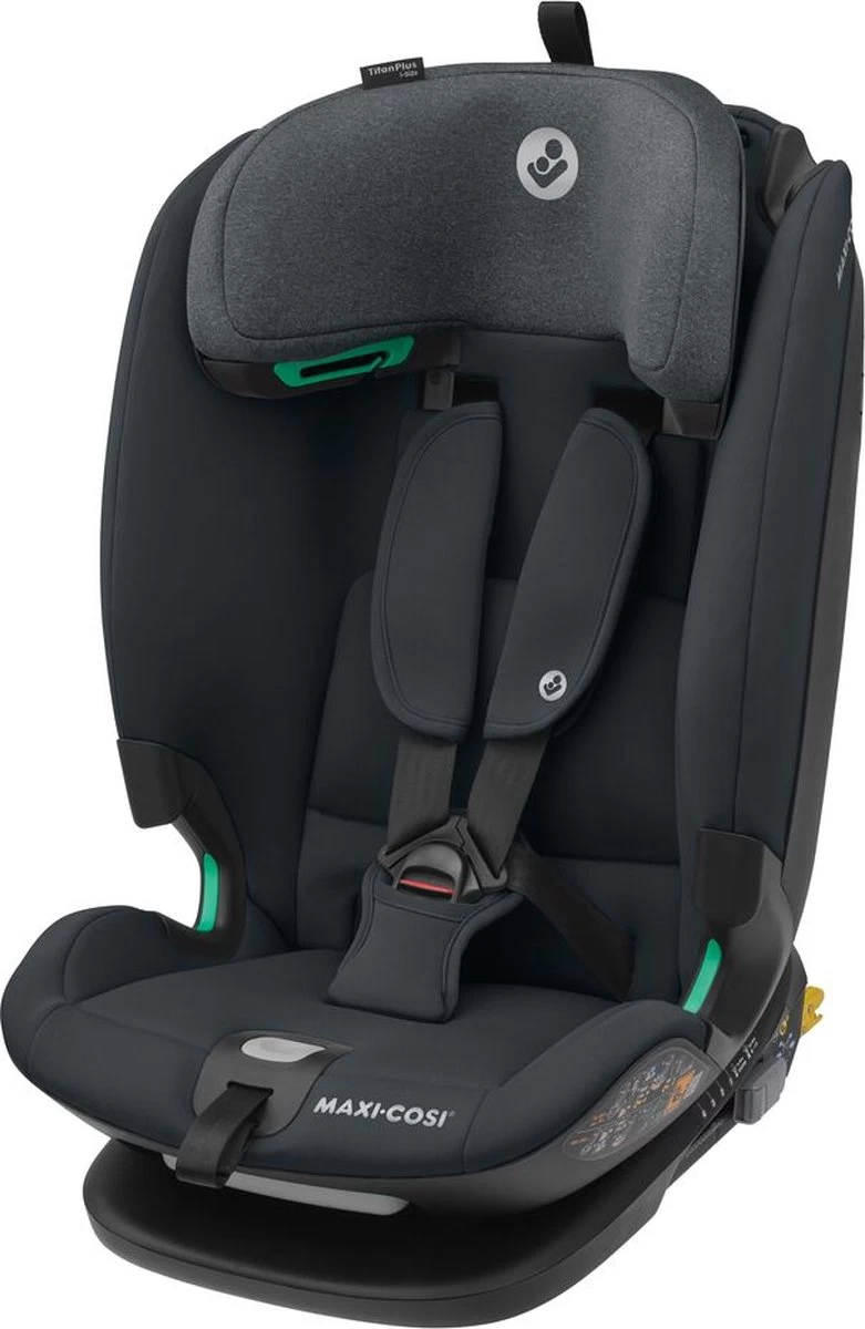 Maxi-Cosi Titan Plus I-Size Autostoeltje - Authentic Graphite - Vanaf Ca. 15 Maanden Tot 12 Jaar 1 Maxi-Cosi Titan Plus I-Size Autostoeltje - Authentic Graphite - Vanaf Ca. 15 Maanden Tot 12 Jaar