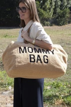 Childhome Mommy Bag Groot - Teddy - Beige -Baby Comfort Outlet Winkel 799x1200 16