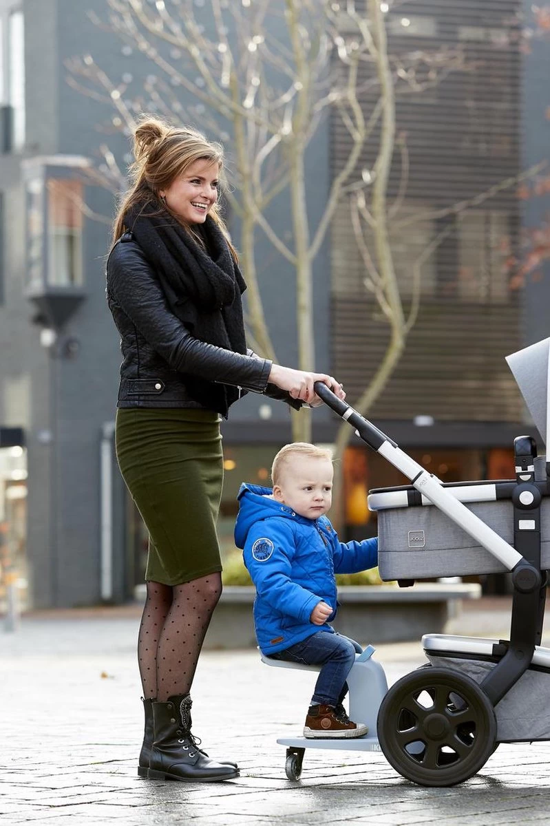 Kid-Sit Meerijdplankje Universeel - Zwart 3 Kid-Sit Meerijdplankje Universeel - Zwart - Afbeelding 3