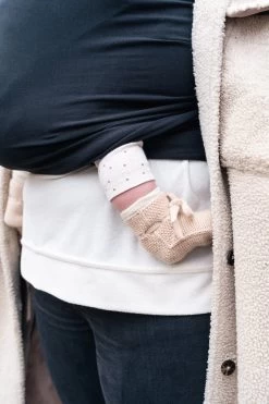 ByKay - Draagdoek - Rekbaar - Black - Maat M - Organic Katoen - Stretchy Wrap Deluxe - 3 Jaar - Buik - Heup -Baby Comfort Outlet Winkel 799x1200 58
