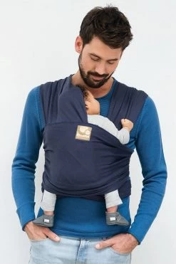 Babylonia Draagdoek - Tricot-Slen - Jeansblauw -Baby Comfort Outlet Winkel 799x1200 85