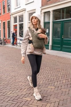 ByKay - Draagzak - Click Carrier Classic - Moss Green -Baby Comfort Outlet Winkel 800x1200 132