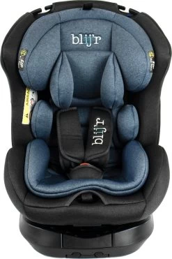 Blij'r Maja - Autostoel Met IsoFix - Groep 0-1-2-3 Autostoel Voor Kinderen Van 0 Tot 12 Jaar - Donker Blauw