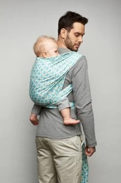 Zaffiro Be Close Beige Leaves Multifunctionele Draagdoek N17 7794 -Baby Comfort Outlet Winkel 800x1200 95