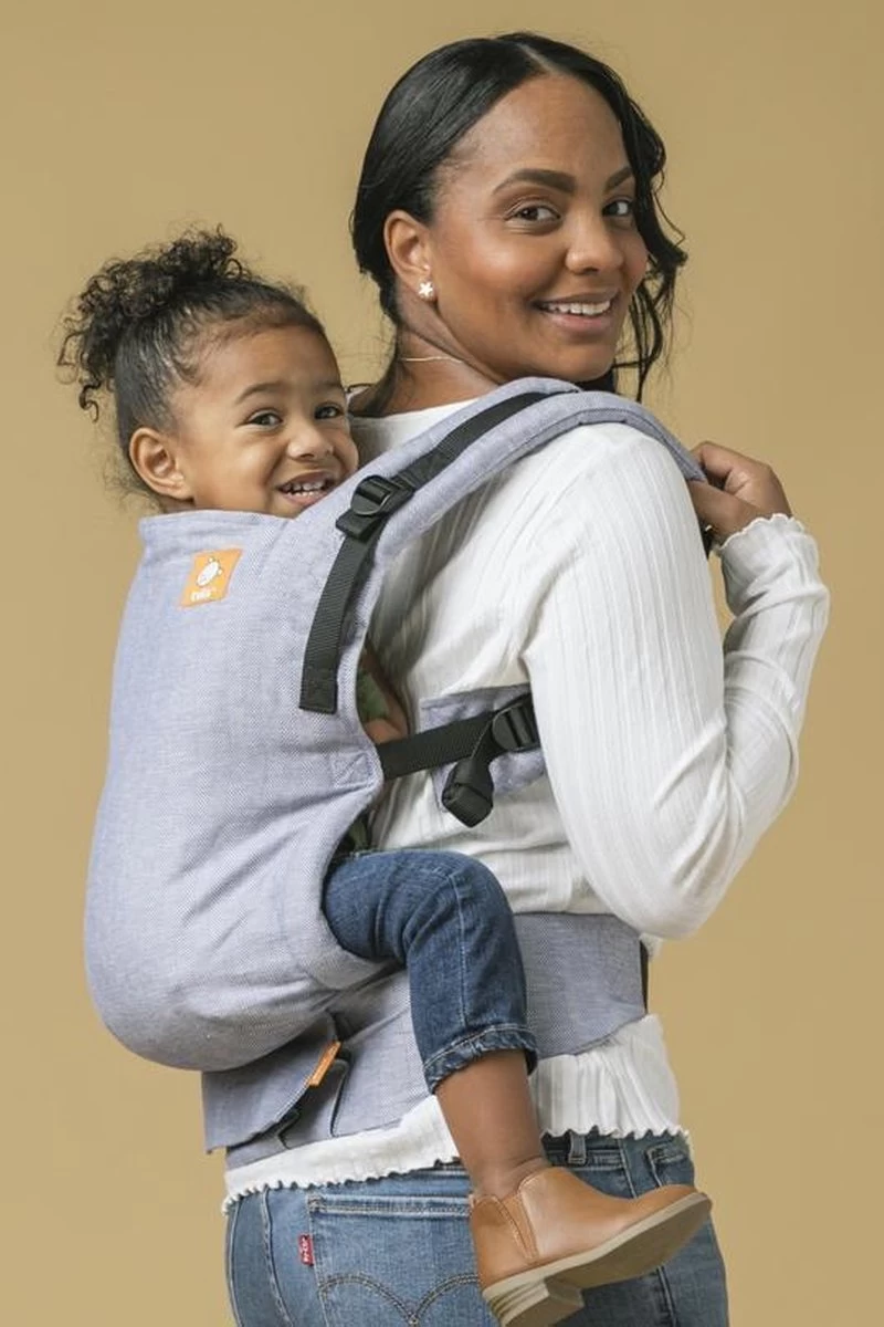 Tula Free To Grow - Draagzak Baby - Linen Rain - Ergonomisch Vanaf Geboorte 4 Tula Free To Grow - Draagzak Baby - Linen Rain - Ergonomisch Vanaf Geboorte - Afbeelding 4