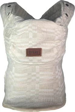 ByKay - Draagzak - Click Carrier Classic - Sand Blocks Summer - Organic Linnen/Cotton -Baby Comfort Outlet Winkel 805x1200 5