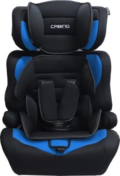 Cabino Autostoel Groep 1/2/3 (9-36kg) - Zwart-Blauw -Baby Comfort Outlet Winkel 818x1200
