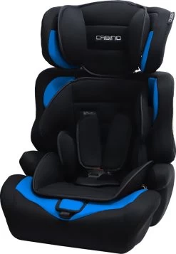 Cabino Autostoel Groep 1/2/3 (9-36kg) - Zwart-Blauw -Baby Comfort Outlet Winkel 831x1200