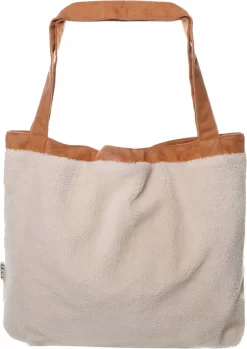 Mozz Mom Bag Teddy Suede Beige -Baby Comfort Outlet Winkel 850x1200 2