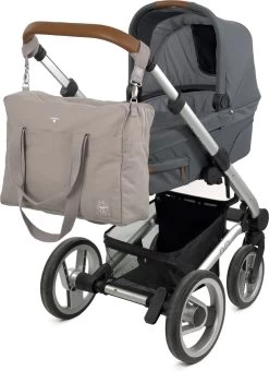Lässig Green Label Luiertas Cotton Essential Taupe -Baby Comfort Outlet Winkel 872x1200