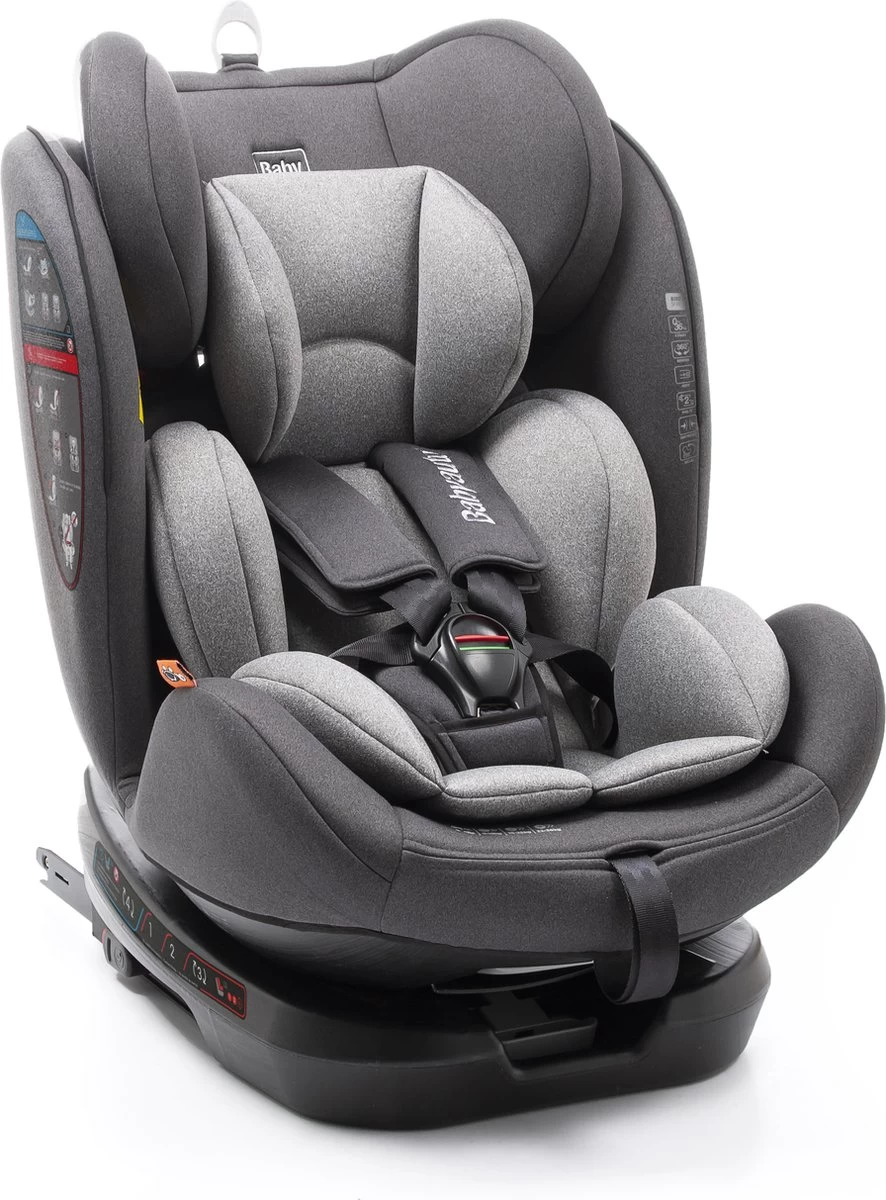 Babyauto Biro D FIX Black/grey Group 0+ 1 2 3 - 0-36 Kg - Isofix 14 Babyauto Biro D FIX Black/grey Group 0+ 1 2 3 - 0-36 Kg - Isofix - Afbeelding 14