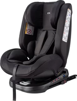 Cabino Meegroei Autostoel Kiddo Groep 0/1/2/3 360° Draaibaar Zwart -Baby Comfort Outlet Winkel 916x1200