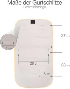 Werner Christ Lamsvacht TREND - Voor In De Kinderwagen, Buggy Of Wiegje - Schapenvacht -Baby Comfort Outlet Winkel 945x1200 1