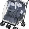 Happy Hop RainCover Twin Regenhoes Voor Dubbele Kinderwagen - Regenhoes Voor Tweeling Buggy - Dubbele Buggy - Regen Hoes Voor Kinderwagen - Universeel - Hoes Voor Kinderwagen - Buggy Regen Hoes - Baby / Toddler Raincover - Peuters & Kleuters Wandelwagen