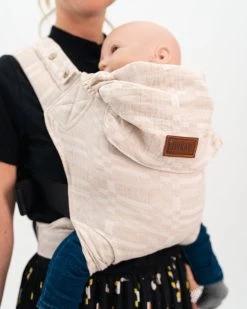 ByKay - Draagzak - Click Carrier Classic - Sand Blocks Summer - Organic Linnen/Cotton -Baby Comfort Outlet Winkel 960x1200 19