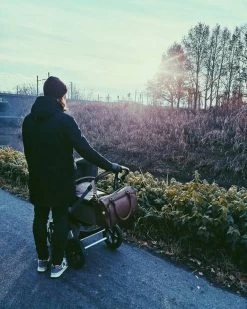 Grote Luiertas Double Zip Satchel Chestnut Redwood - Kunstleer - 42 Cm Breed -Baby Comfort Outlet Winkel 960x1200