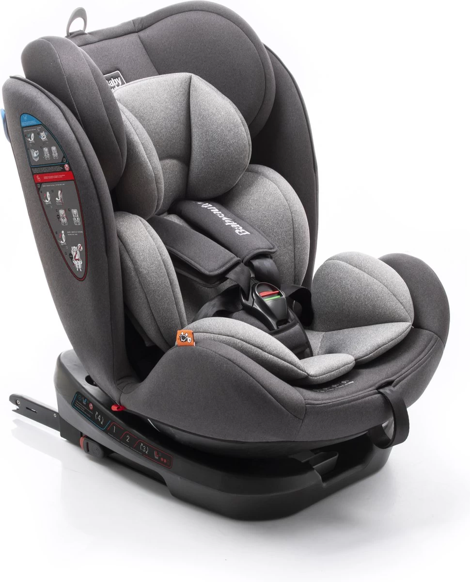 Babyauto Biro D FIX Black/grey Group 0+ 1 2 3 - 0-36 Kg - Isofix 12 Babyauto Biro D FIX Black/grey Group 0+ 1 2 3 - 0-36 Kg - Isofix - Afbeelding 12