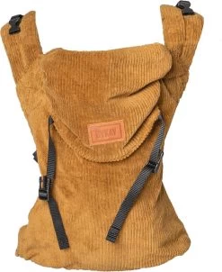 ByKay - Draagzak - Click Carrier Classic - Ribbed Velvet - Mustard Brown -Baby Comfort Outlet Winkel 983x1200 9