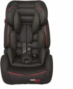 Carkids Verstelbaar Kinderautostoeltje Zwart En Rood | Kinderautostoel Groep 1-2-3 Met Isofix En Top Tether Connector | Kinderen Van 9 Maanden -12 Jaar | 9-36 Kg -Baby Comfort Outlet Winkel 987x1200